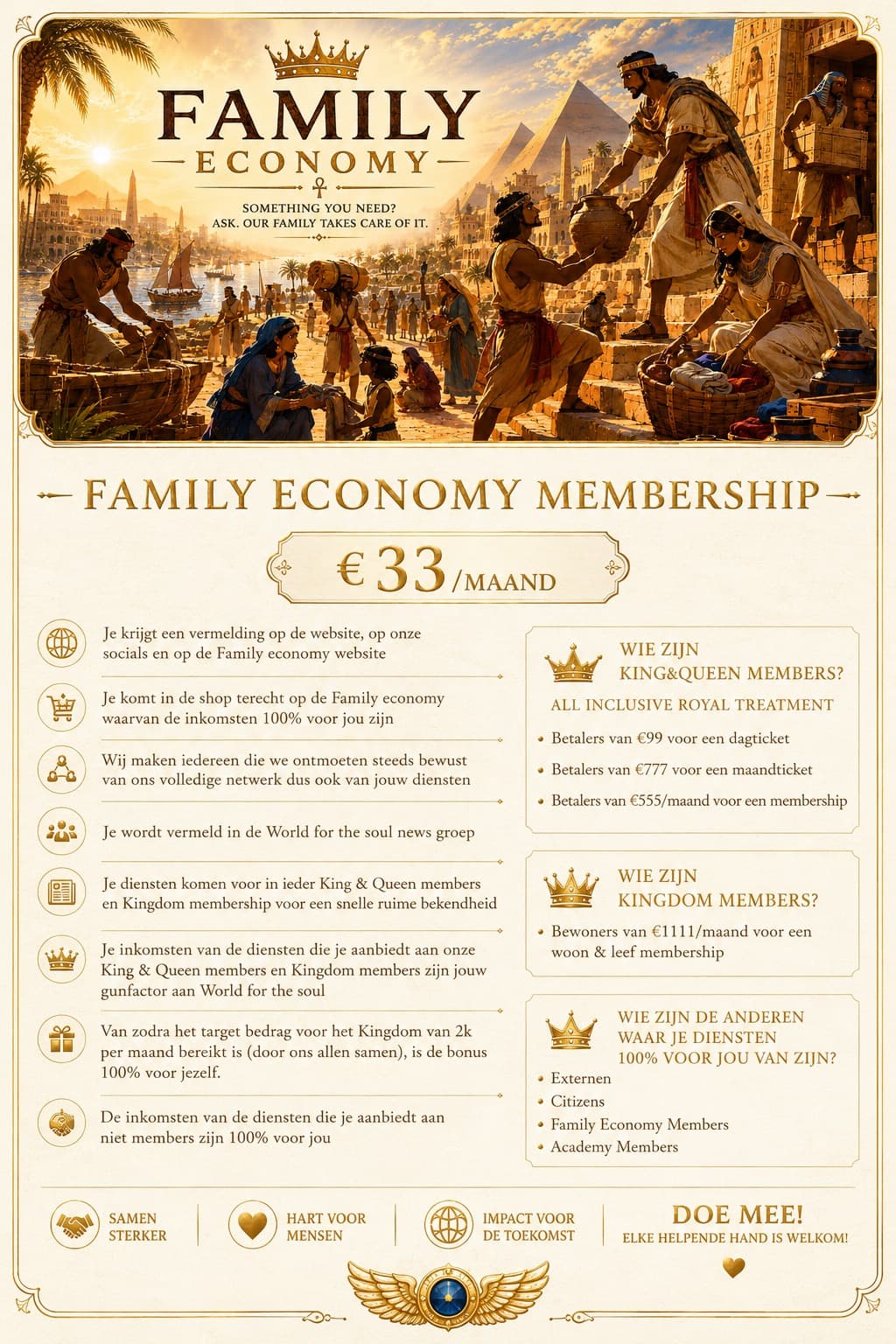 Family Economy Membership